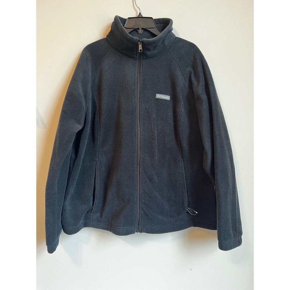 Columbia Sportswear Company Black Fleece Full Zip Jacket Women's Size‎ 2X